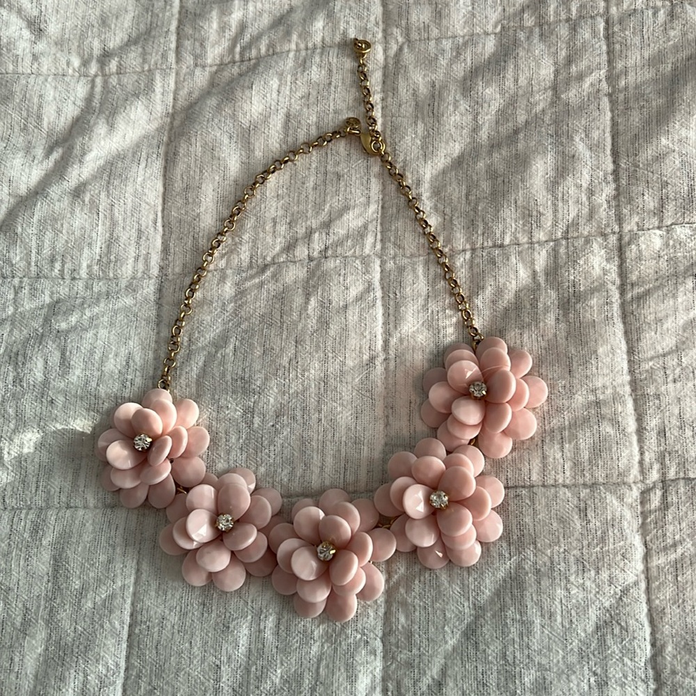🌟SOLD🌟 J. Crew flower statement necklace